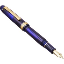 Platinum プラチナ萬年筆 Plutinum PNB13000#3776 Century Gold Trim 51 Chartres Blue C Dolma Kalem