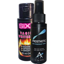 Ekobox Alps Kötüter ve Kokusuna Karşı Anti.perspirant Sprey ile + 1 Sıxx Vajinabeyazlatıcı Krem