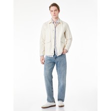 Koton Pamuklu Normal Bel Vintage Straight Jean Pantolon