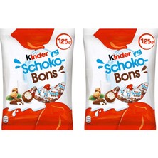 Kinder Schoko Bons Sütlü Çikolata 125 gr x 2 Adet