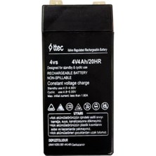 Ttec 4V 4 Ah Kuru Bakımsız Akü