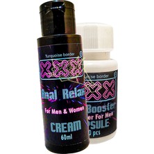 Ekobox L.xxx Bay Bayan 60 ml Reıaxcream + Erkeklere Özel 30LU Kapsül