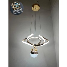 Kumsar Aydınlatma Drone LED Avize Modeli ( Gold Kasa )