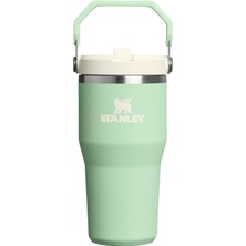 Stanley Iceflow Flip Straw Tumbler Pipetli Termos, 0.60 L, Yeşil