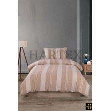 Hartex Soft Cotton Çarşaflı Tek Kişilik Nevresim Takımı