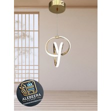 Kumsar Aydınlatma Mini Imza Avize Modeli (Gold Kasa)