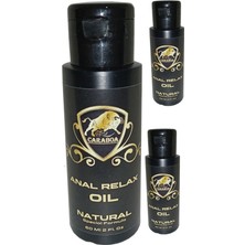 Ekobox Caraboa Kadınlar ve Ap.erkekler Için Analrelax Oil 3 Adet Lubricantanalrahatlatıcı Kasgevşetici Kaydırıcıyağ 60 ml