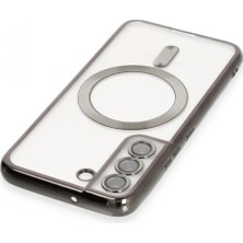 Pileli Store Newface Samsung Galaxy S22 Kılıf Kross Magneticsafe Kapak - Siyah