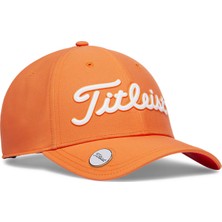 Titleist Player Performance Ball Marker Golf Şapkası Turuncu/beyaz TH25APMN2-61