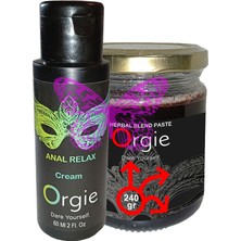 Ekobox L.orgie Bay ve Bayan Arka Reıaxcream 60 ml + Erkeklere Özel 240 gr Macun