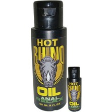 Ekobox Hat Rhino Analrelax Oil 2 Adet Kadınlar ve Ap.erkekler Için Analrahatlatıcı Kasgevşetici Kaydırıcıyağ 60 ml