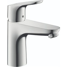 Hansgrohe Focus Modern Yükseltme Kolay Temizlik 1 Saplı 1 7" Uzun Banyo Lavabo Bataryası Krom, 04371