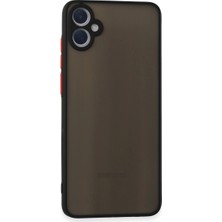Akinco Samsung Galaxy A05 Kılıf Montreal Silikon Kapak - Siyah