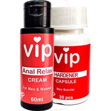 Ekobox Vıp 60 ml Bay Bayan Analreıaxkrem +Erkeklere Özel Cinselgüç 30 Lu