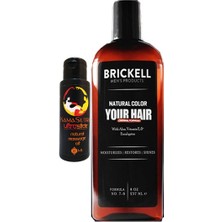 Ekobox Brickell Şampuan Erkek 237 ml Saçsakal Anti-Beyaz + L.kamasutra Erotikmasaj Yağı 60 ml