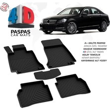 Mercedes C Serisi W204 Ferrous 4d Havuzlu Kauçuk Paspas 2007