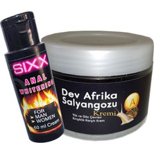 Ekobox Giant Anti-Aging Dev Afrikasalyangozu 100ML Kremi + Sıxx Analrenk Ton Kremi Bay Bayan 60 ml