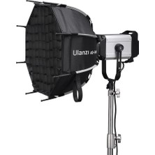 Ulanzi AS-045 Izgaralı ve Gridli Softbox, 45 cm Siyah