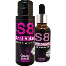 Ekobox Stımul8 Kadın ve Erkeklere Uygun Analrahetıatıcı Krem + Bayanlara Özel Cinseldamla