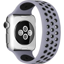 ÖNÇ - PRİME  Watch 38MM Ayarlı Delikli  Kordon (Saat Değildir) - Gri-Siyah