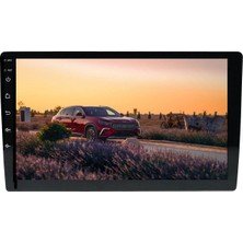 Twogo GO-İ1001QLED 10.1” Inç Android 15.0 Multimedya 2GB-32GB Carplay Ince Kasa Hd Monitör 4*60W