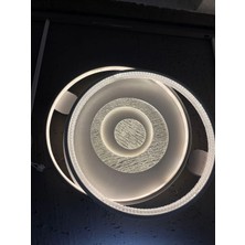 Kumsar Aydınlatma (Kumandalı) Kristal Plafonyer Avize