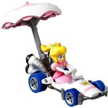 Hot Wheels Mario Kart Planörlü Araçlar Luigi GVD30 GVD36 Princess Peach