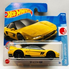 Hot Wheels 2022 Yeni - New 90 Acura Nsx Sarı 1:64 Ölçek Hotwheels Marka 5/10, Oyuncak Araba