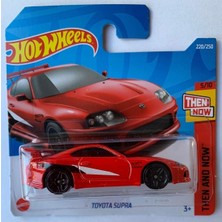 Hot Wheels Toyota Supra Kırmızı 5785-HCV16 Metal Gövde Oyuncak Araba Ölçekli Gerçekçi Detaylar