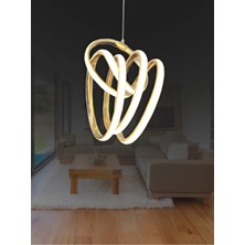 Kumsar Aydınlatma Modern Ledli Sarkıt LED Imza Modern Model LED Avize
