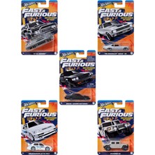Hot Wheels Fast & Furious Themed 2024 - Mix 5 - E Case "decades Of Fast" Hot Wheels Tüm Seri