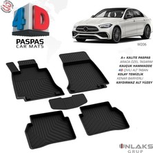 Mercedes C Serisi W206 C200 2024 Ferrous 4d Havuzlu Kauçuk Paspas