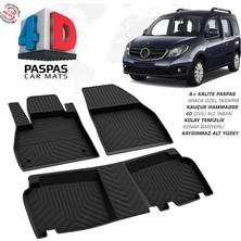 Mercedes Citan 1 W415 2017 Ferrous 4d Havuzlu Kauçuk Paspas