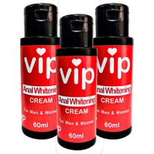Ekobox Vıp Whiteningcream 3 Adet Analrenk Ton Değişştirme Kremi Bay Bayan 60 ml