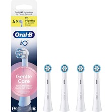 Oral-B Io Gentle Care Beyaz Diş Fırçası Yedek Başlığı 4 Adet