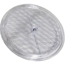 Klara Plastik Açılır-Kapanır Doğalgaz Cam Menfezi Yuvarlak