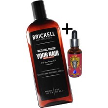 Ekobox Brickell Erkeklere Özel Saçsakal Beyazlıkgiderici 237 ml Şampuan + Hotrhino Bayan Cinselistek Uyandırıcıdamla