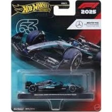 Hot Wheels 2025 Formula 1 Mercedes-Amg Petronas F1 Team No 63