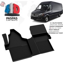 Mercedes Sprinter W906 Ön Çift Koltuk 2018 Ferrous 4d Havuzlu Kauçuk Paspas