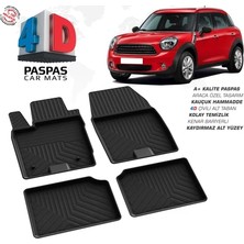 Mini Cooper Countruman R60 Ferrous 4d Havuzlu Kauçuk Paspas 2015