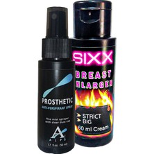 Ekobox Alps Terleme Terkokusunaanti.perspirant Sprey ve Sıxx Kadın Göğüskremi 60 ml