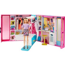 Barbie'nin Rüya Gardırobu, Barbie Bebek ve 25'ten Fazla Aksesuar ile (GBK10)
