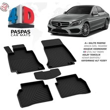 Mercedes C Serisi W205 Ferrous 4d Havuzlu Kauçuk Paspas 2016