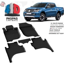 Mitsubishi L200 4 Ferrous 4d Havuzlu Kauçuk Paspas 2007