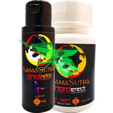 Ekobox Kamasutra Bayanlar ve Baylar Için 60 ml Reıaxcream + Erkeklere Özel 30LU Kapsül