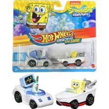 Hot Wheels Racerverse Disney Pixar Monsters Ikili Arabalar Plankton & Spongebob Squarepants