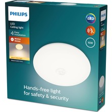 Philips Mauve Hareket Sensörlü Yuvarlak Tavan Lambası 16W 2700K Sarı Işık