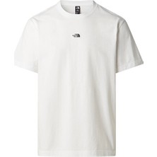 The North Face M Essential Center Logo Relaxed Erkek Outdoor Tişörtü NF0A8GQEFN41BEYAZ