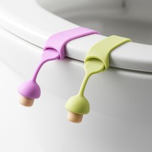 Store Klozet Kapağı Hijyen Aparatı – Eller Değmeden Tuvalet Kapağı Kaldırma – Silikon Esnek Yapı, Kolay Montaj, Hijyenik Kullanım, Ev ve Ofis Için Uygun (2 Adet)