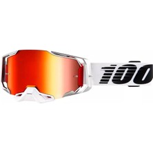 %100 Armega C1 Beyaz Goggle